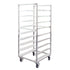 New Age 95681 Mobile 24-3/4" Tray Rack - Slides on 6" Centers