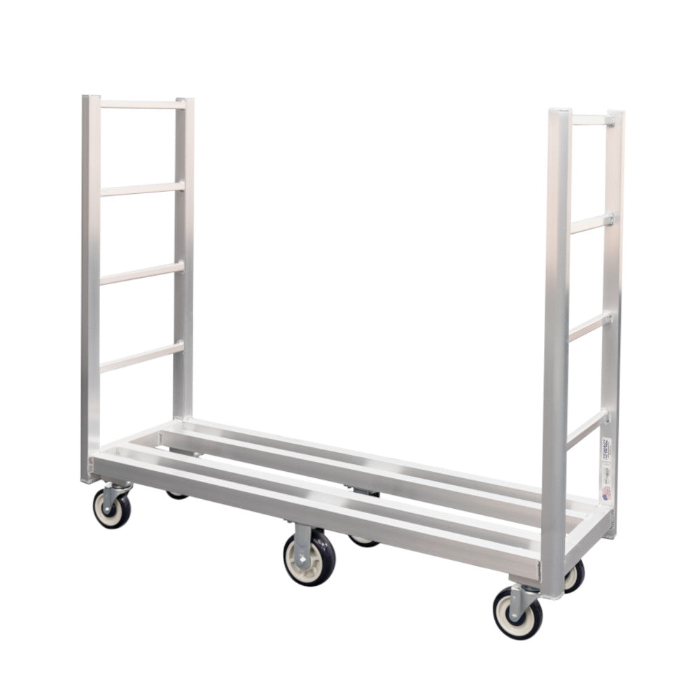 New Age 95762 Single Platform 18" U-Boat Cart - 1500 lb. Capacity