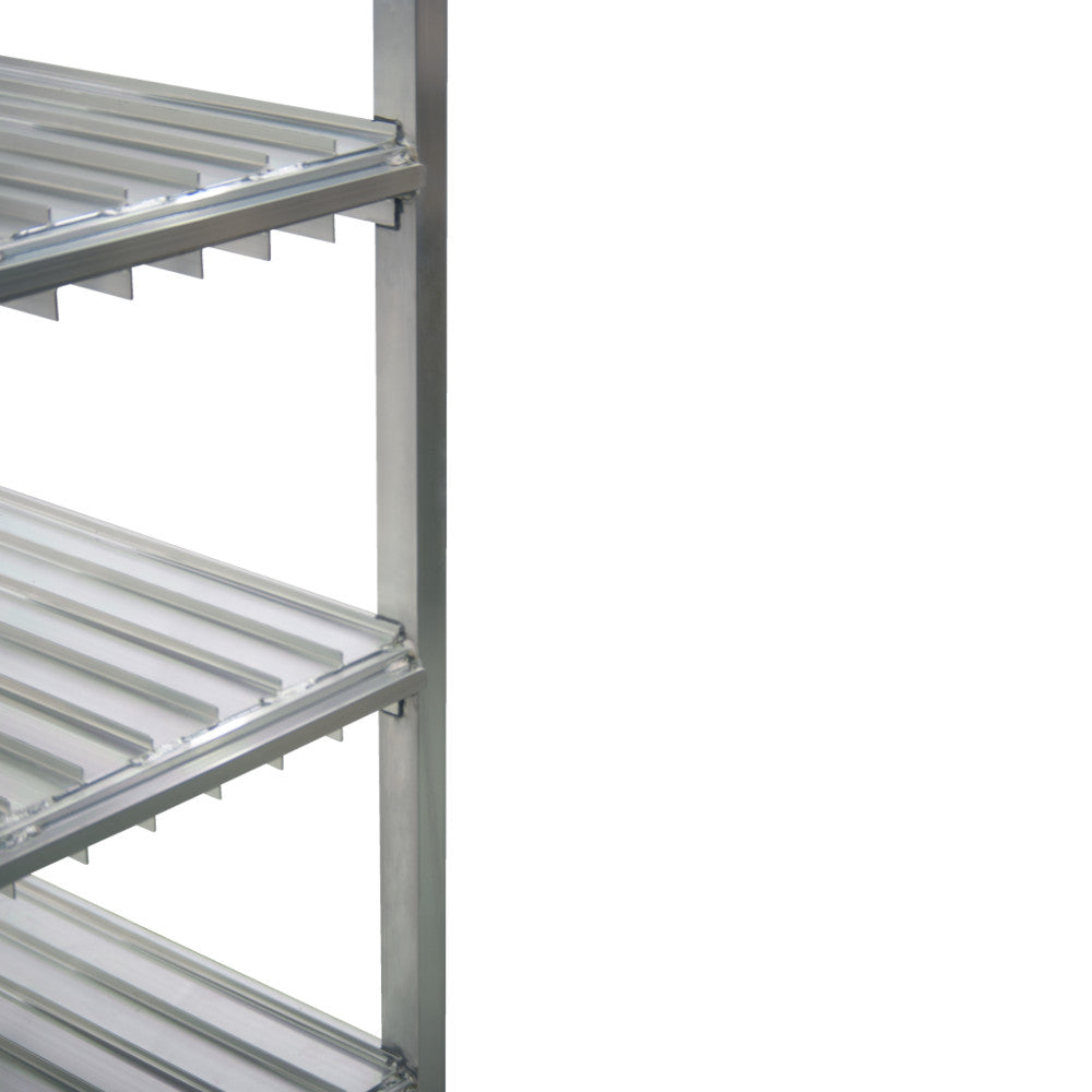 New Age 96707 Mobile 28-1/2" Tray Drying Rack with Four Levels - 2-5/8" Spacing