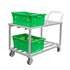 New Age 97126 Mobile 24.38" Wet Produce Cart - 700 lb. Capacity