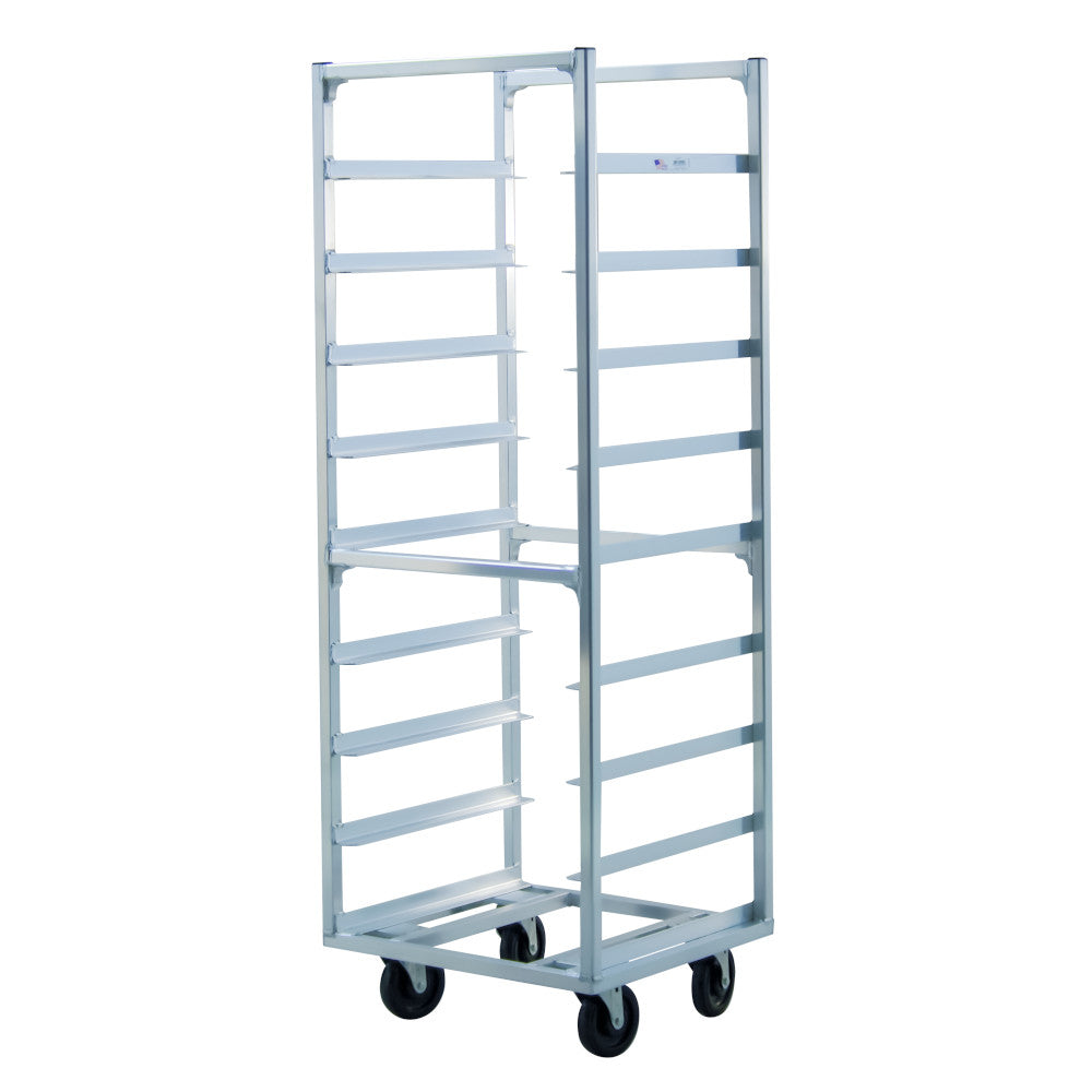 New Age 97142 Mobile Full Height 22" Mobile Utility Rack - Slides on 6" Centers