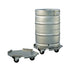 New Age 98037 Octagon Shape 17-1/4" One Piece Keg Bucket Dolly