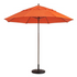 Grosfillex 98301931 7-1/2 Ft. Round Top Windmaster Umbrella in Orange
