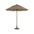 Grosfillex 98318131 7-1/2 Ft. Round Top Windmaster Umbrella in Taupe