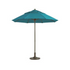 Grosfillex 98324131 7-1/2 Ft. Round Top Windmaster Umbrella in Turquoise