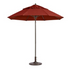 Grosfillex 98818231 9 Ft. Round Top Windmaster Umbrella in Terra Cotta