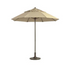 Grosfillex 98820331 9 Ft. Round Top Windmaster Umbrella in Khaki
