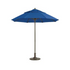 Grosfillex 98829731 9 Ft. Round Top Windmaster Umbrella in Pacific Blue
