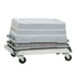 New Age 99251 Aluminum 26"L x 17"W x 6"H Lug Storage Dolly