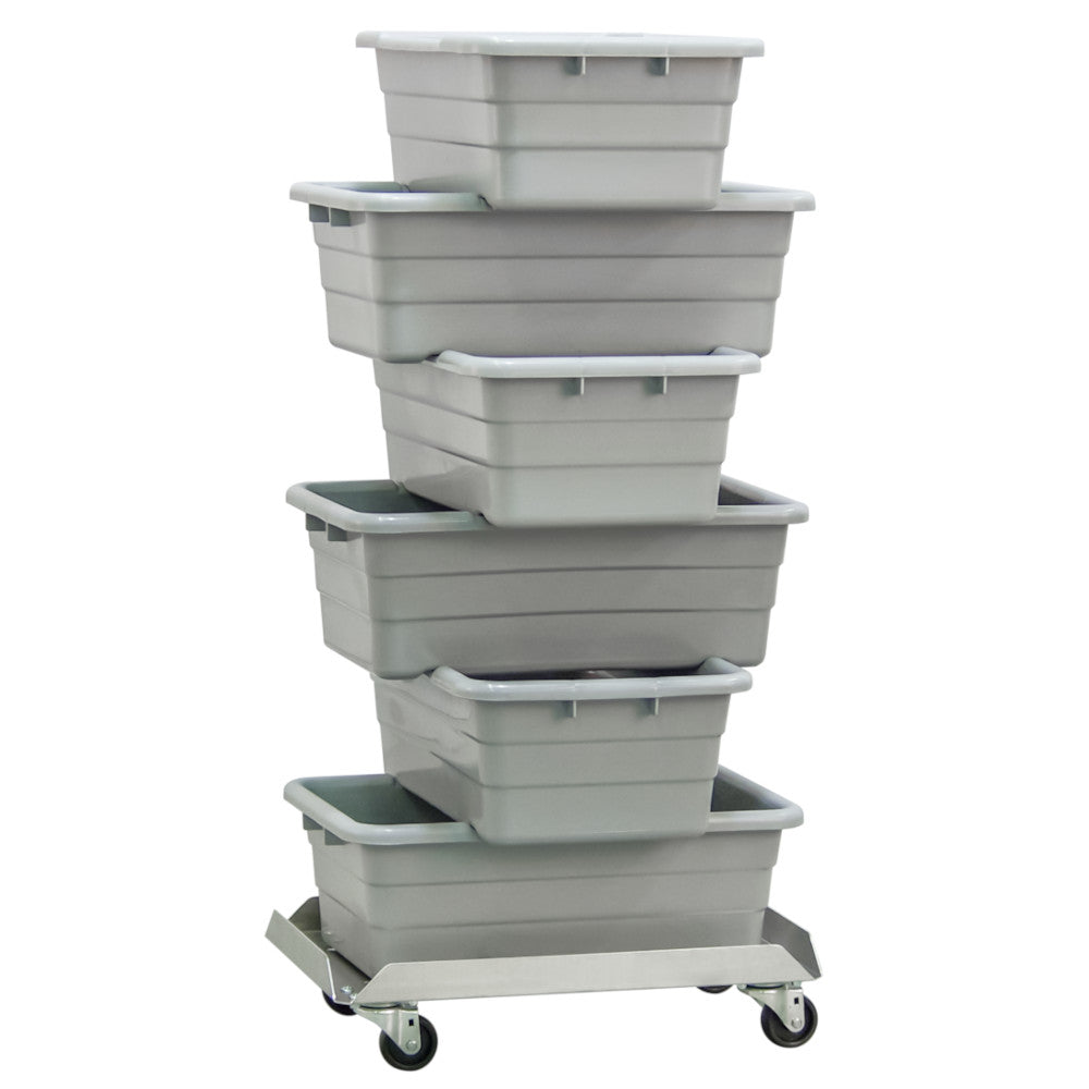 New Age 99251 Aluminum 26"L x 17"W x 6"H Lug Storage Dolly