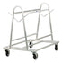 New Age 99360 Aluminum Mat Cart - 500 lb. Capacity