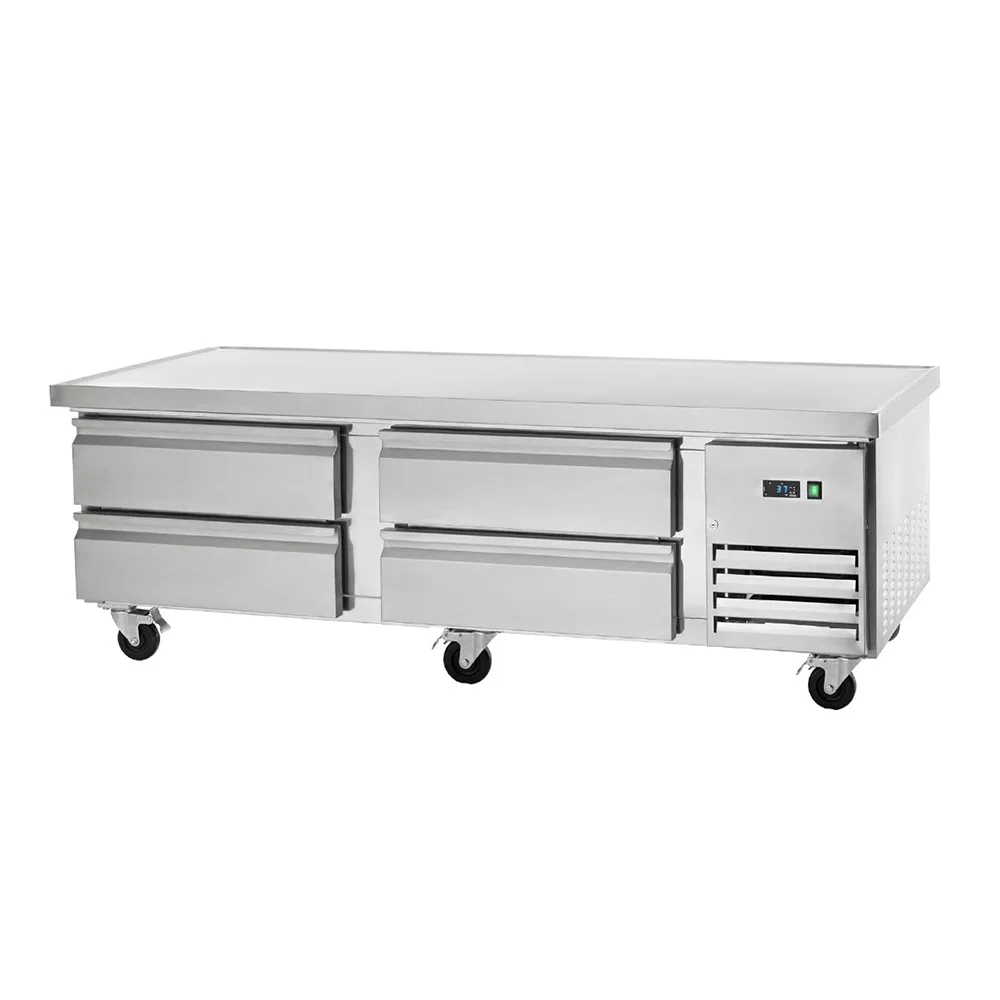 Arctic Air ARCB72 Front Breathing 74" W Refrigerated Chef Base