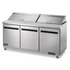 Arctic Air AST72R 18-Pan Sandwich / Salad Prep Table