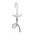 T&S Brass B-0300 Double Pantry Faucet Single Hole Base Swivel/Rigid Gooseneck