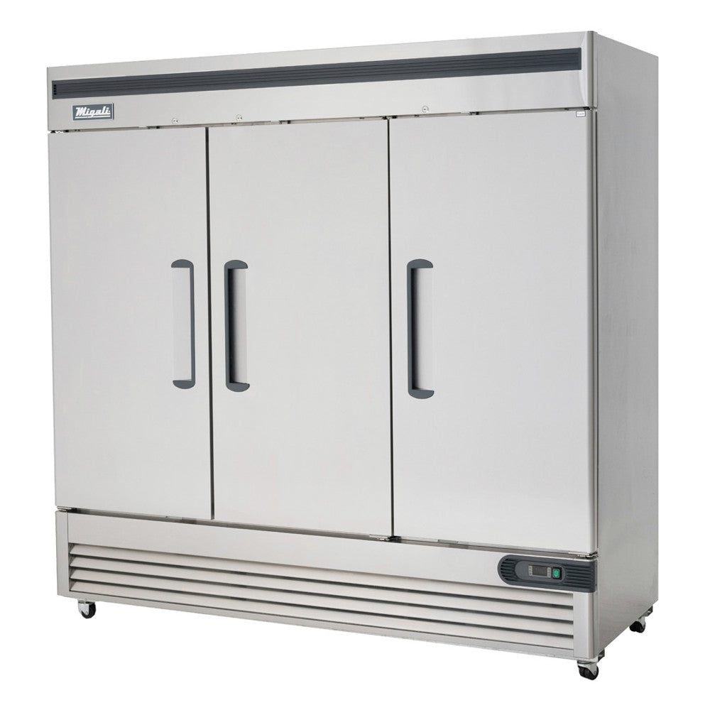 Migali C-3FB-HC 3 Door Reach-In Freezer, Bottom Mount (Copy)