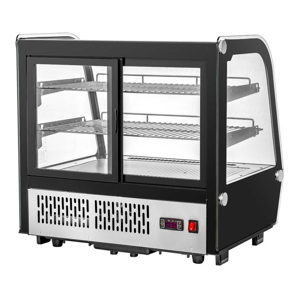 Migali C-42CTC-28 28” Wide Counter-Top Straight Glass Display Case Refrigerator