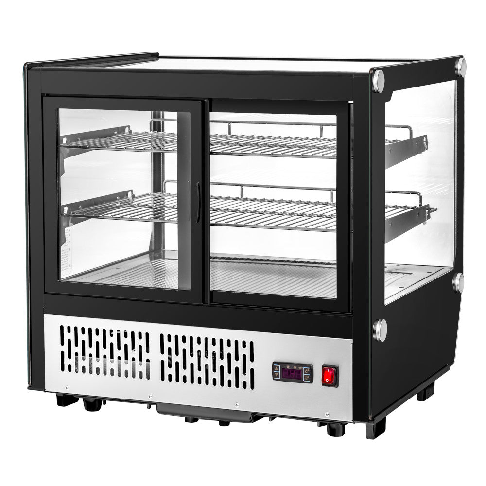 Migali C-42CTS-28 28” Wide Counter-Top Straight Glass Display Case Refrigerator