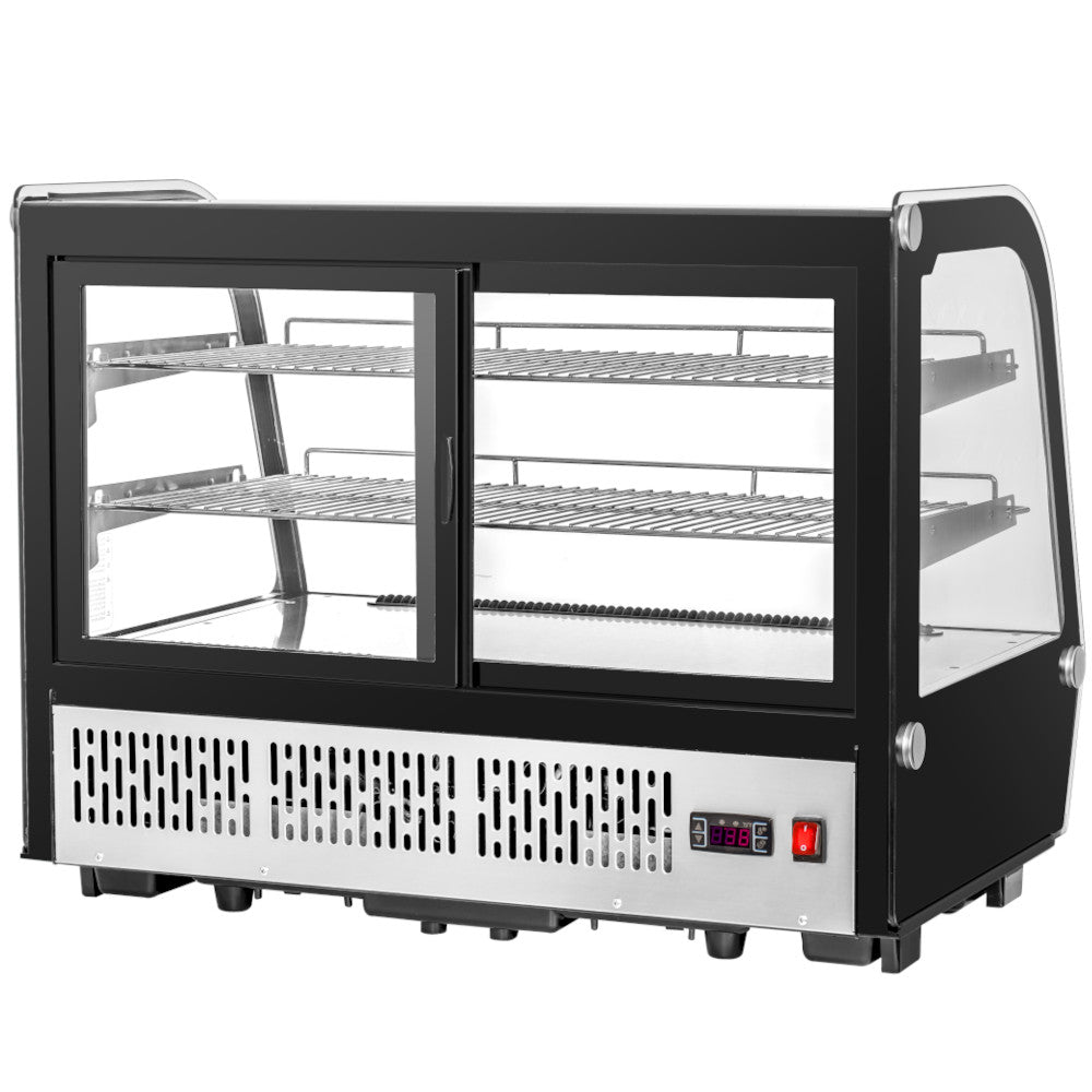 Migali C-56CTC-35 35” Wide Counter-Top Curved Glass Display Case Refrigerator