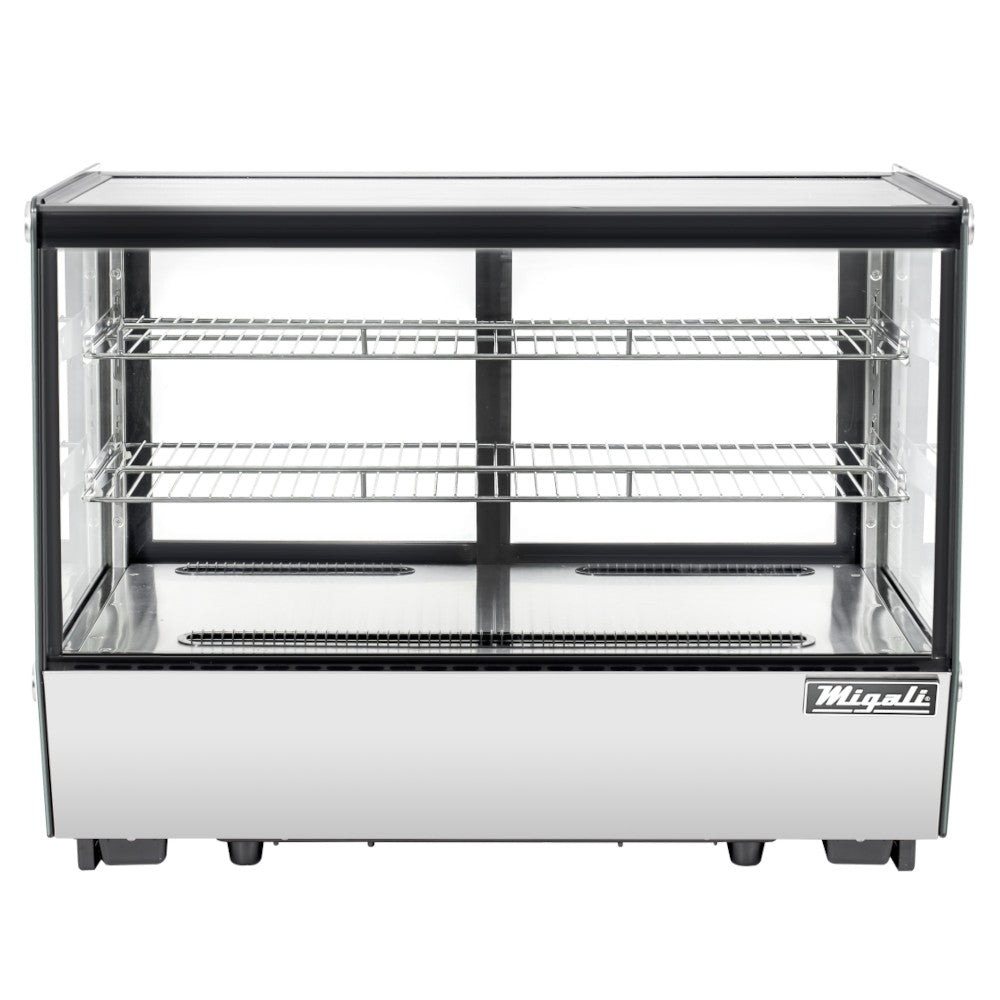 Migali C-56CTS-35 35” Wide Counter-Top Straight Glass Display Case Refrigerator
