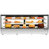 Migali C-88CTS-60 60” Wide Counter-Top Straight Glass Display Case Refrigerator
