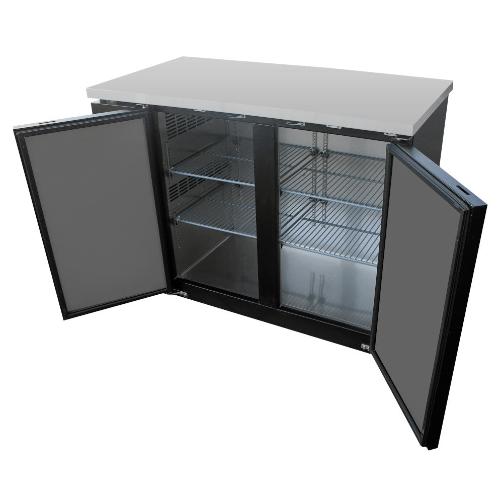 Migali C-BB48-HC 48″ Solid Door Back Bar Refrigerator