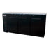 Migali C-BB72-HC 72″ Solid Door Back Bar Refrigerator