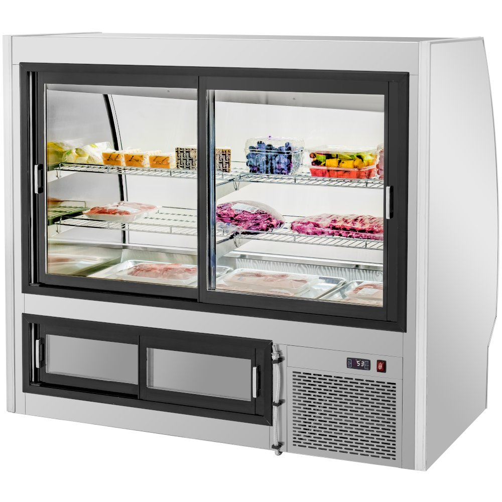 Migali C-DC-5 5 Ft Deli Display Case, Curved Glass