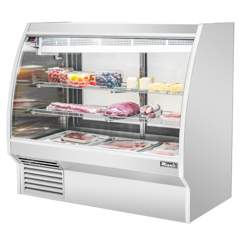Migali C-DC-5 5 Ft Deli Display Case, Curved Glass