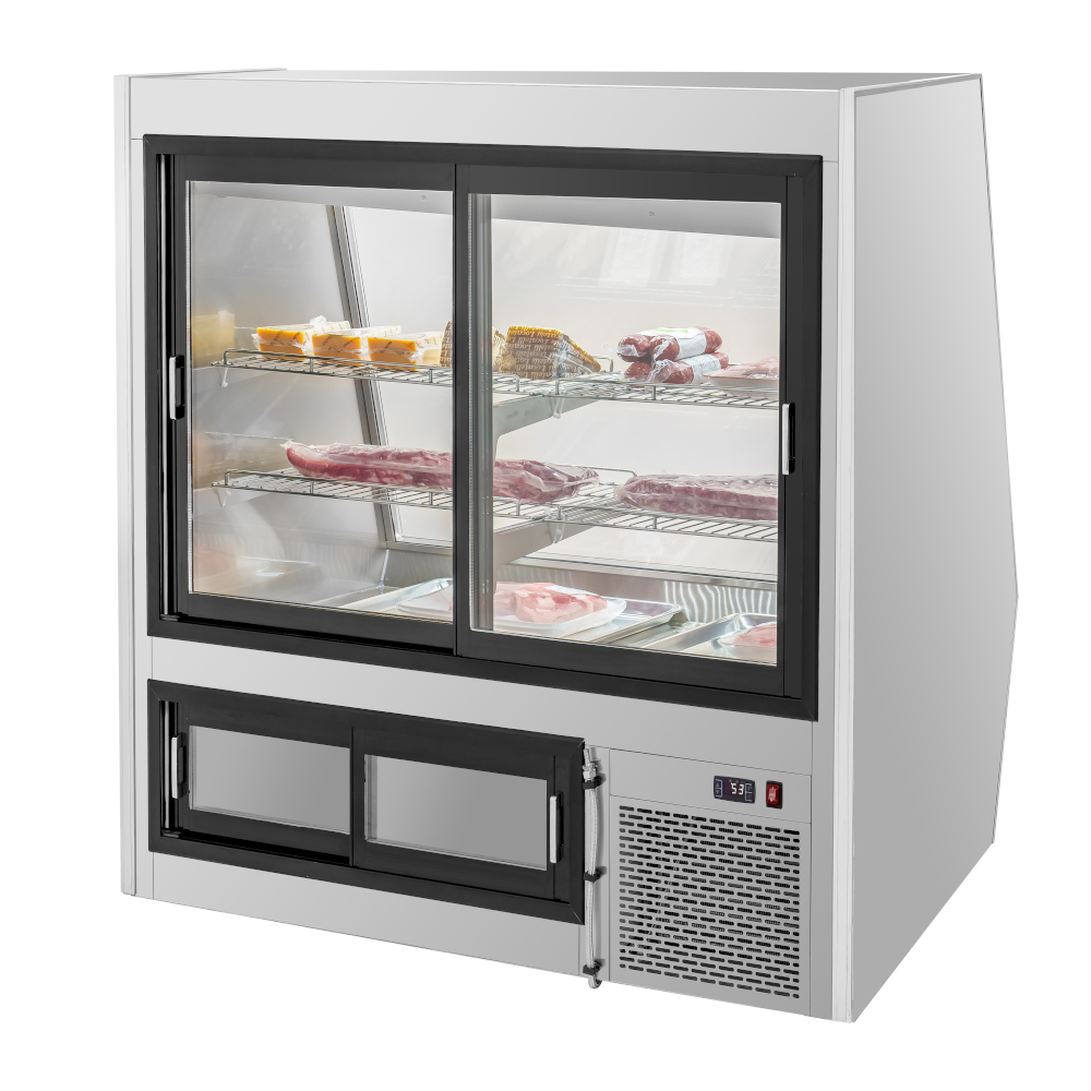 Migali C-DS-4 4 Ft Deli Display Case, Straight Glass