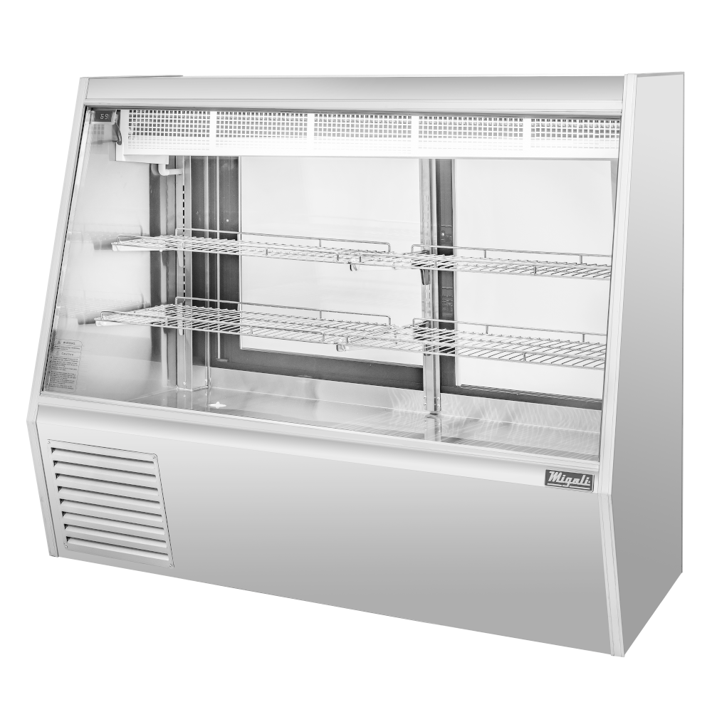 Migali C-DS-5 5 Ft Deli Display Case, Straight Glass