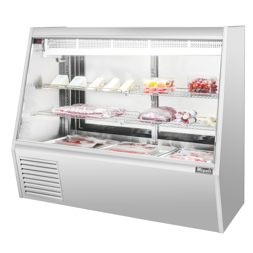 Migali C-DS-5 5 Ft Deli Display Case, Straight Glass