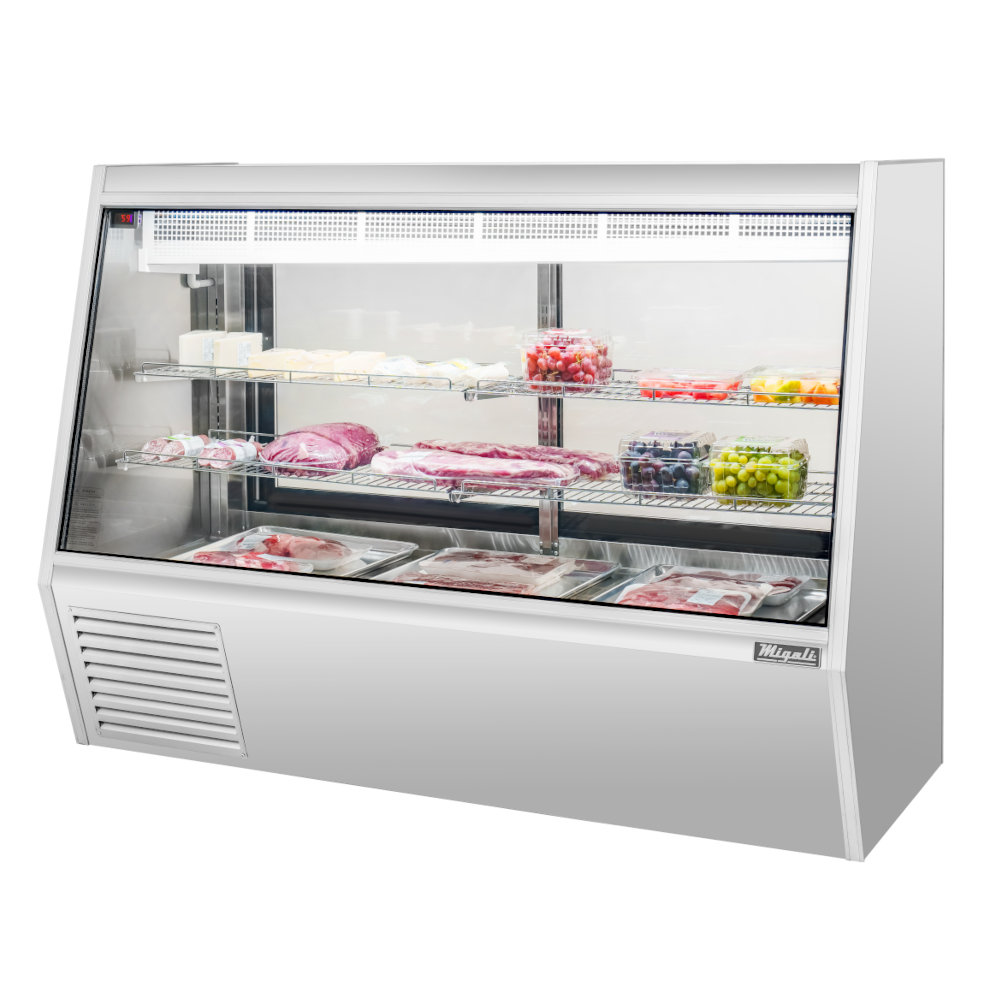 Migali C-DS-6 6 Ft Deli Display Case, Straight Glass