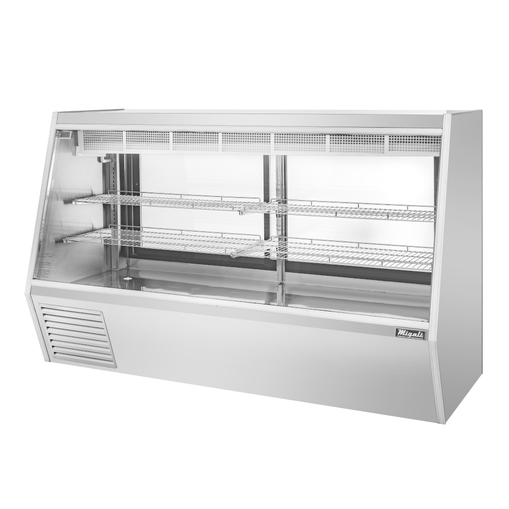 Migali C-DS-7 7 Ft Deli Display Case, Straight Glass
