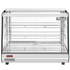 Migali C-HCT34 34" Wide Heated Counter-top Display Case, Straight Glass, Rear Sliding Doors