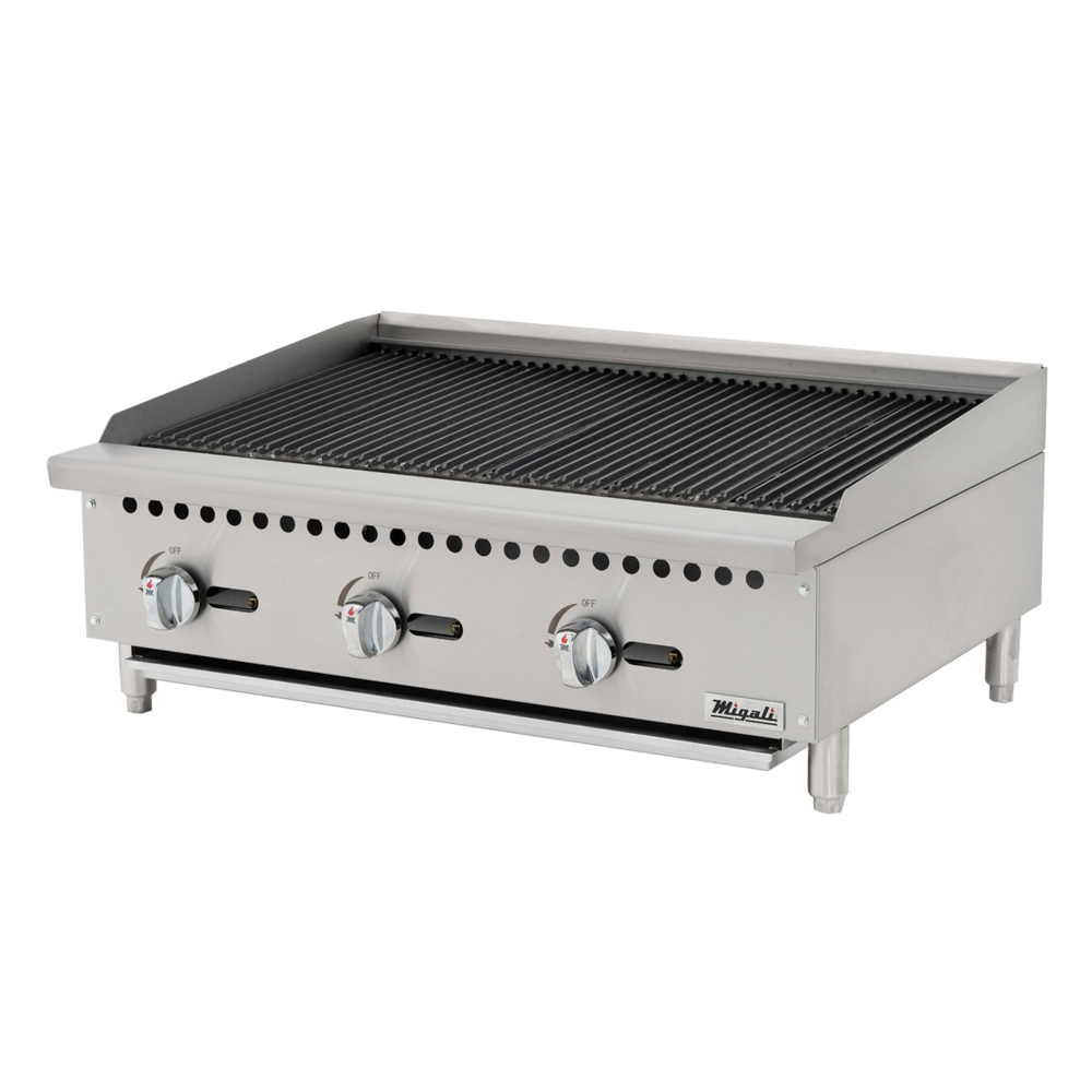 Migali C-RB36 36″ Wide Radiant Broiler - 105,000 BTU