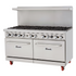 Migali C-RO10B-LP 10 Burner, Liquid Propane Gas Range & Oven