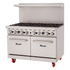 Migali C-RO8B-LP 8 Burner Range, (2) Ovens, Liquid Propane