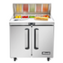 Migali C-SP36-10-HC 36" - 10 Pans, Sandwich Prep Table