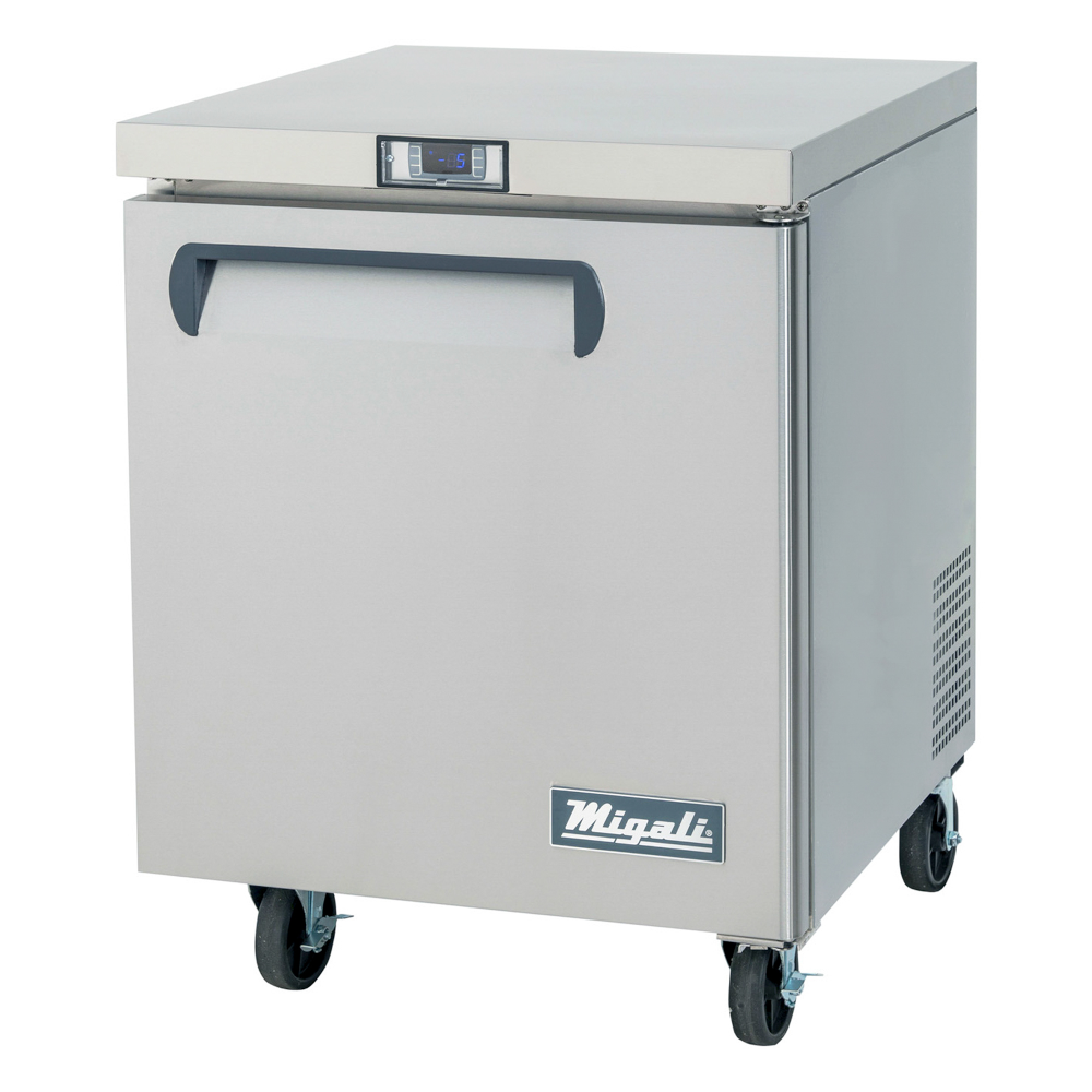 Migali C-U27F-HC 27″ Undercounter & Work Top Freezer