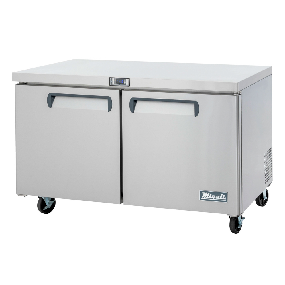 Migali C-U60F-HC 60″ Undercounter & Work Top Freezer
