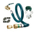Krowne Metal C7572K 72" Royal Gas Connector Hose Kit with 3/4" I.D.