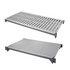 Cambro CBSK2148VS5580 Camshelving Basics Shelf Kit 4V+1S 21X48 Brushed Graphite