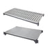Cambro CBSK2442VS4580 CamshelvingBasics Shelf Kit 3V+1S 24X42 Brushed Graphite