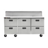 Traulsen CLPT-7230-DW Centerline Mega Top Prep Table Refrigerator