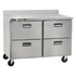 Traulsen CLUC-48R-DW-WT Centerline Compact Undercounter Work Top Refrigerator