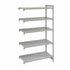 Cambro CPA183684S5PKG Camshelving Premium Add On Unit 5S 18X36X84 Package