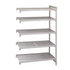 Cambro CPA217272V5PKG Camshelving Premium Add On Unit 5V 21X72X72 Package