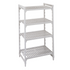 Cambro CPU243084V4PKG Camshelving Premium Starter 4V 24X30X84 Package