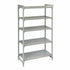 Cambro CPU243684S5PKG Camshelving Premium Starter 5S 24X36X84 Package