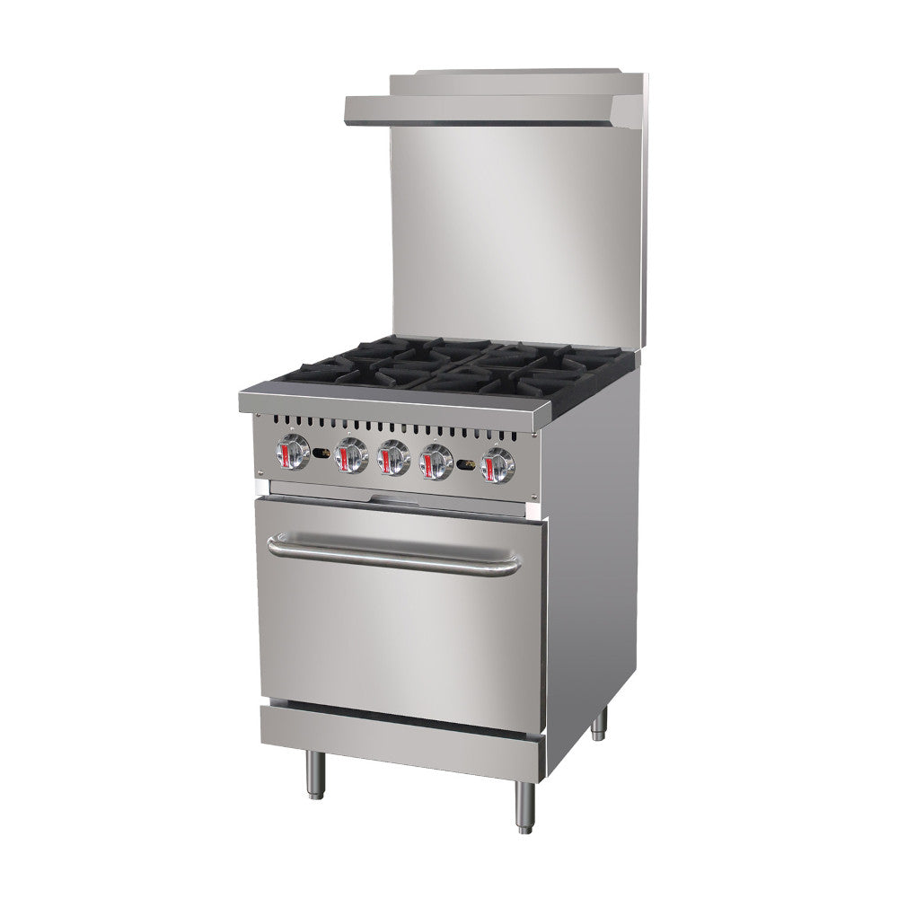 Centaur CR4-N Commercial Natural Gas 24"W Range